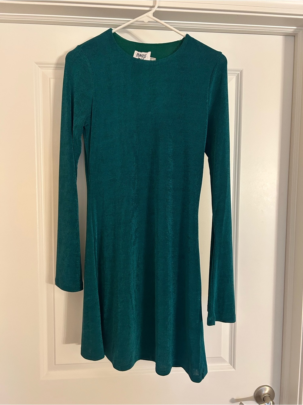 Princess Polly Green Long Sleeve Dress